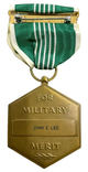 WW2 US For Military Merit Medal & Ribbon Named John E. Lee