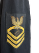 US USN Navy Officers Jacket With Japanese Embroidered Insignia & WW2 Medal Bar