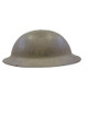 WW1 Canadian CEF Brodie Helmet Named 3160519 Oscar Viav 2nd Dept Btn