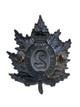 Canadian Queens Own Rifles QOR Busby Shako Cap Badge