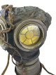 WW1 Imperial German Gummy Gas Mask with Canister and Straps