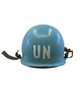 Canadian Forces UN Blue M1 Rear Seam Swivel Bail Steel Helmet Complete