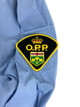 Canadian Ontario Provincial Police OPP Long Sleeve Dress Shirts Size 18 1/2 Tall