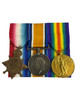 WW1 Canadian CEF 13th Battalion Trio Medal Group Memorial Cross KIA