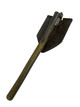 US Canadian M1956 Folding E-Tool Shovel OD Green Handle