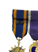 US USAAF Miniature Medal Group AFC Purple Heart X 4