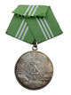 East German Silver Long Service Medal Full Size