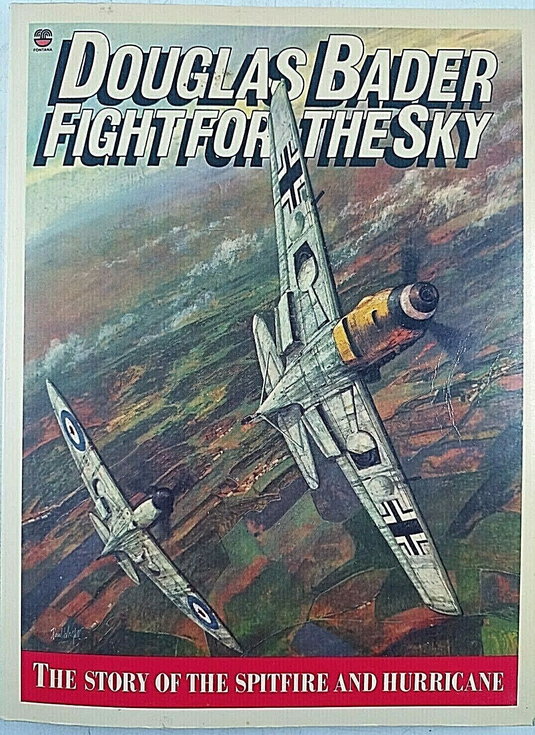 Ww2 British Raf Douglas Bader Fight For The Sky Softcover Reference Book Military Antiques Toronto 5073