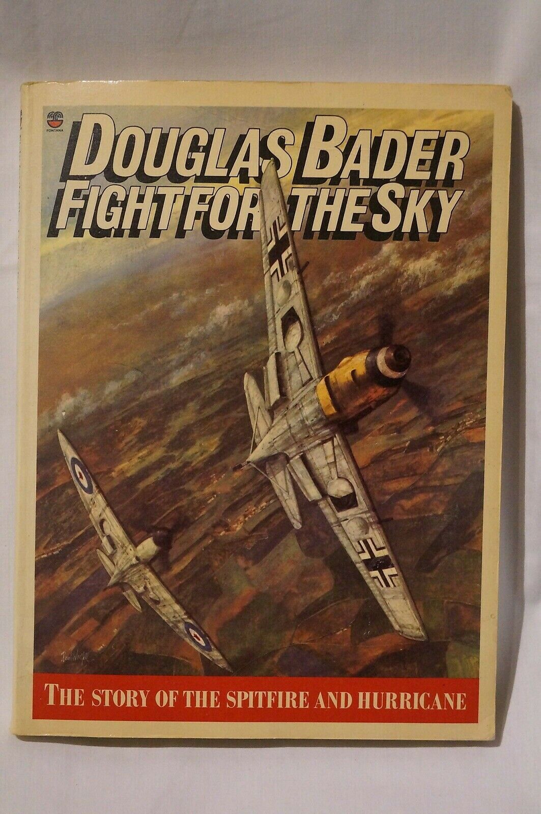 Ww2 British Raf Douglas Bader Fight For Sky Spitfire Hurricane Reference Book Military 0363