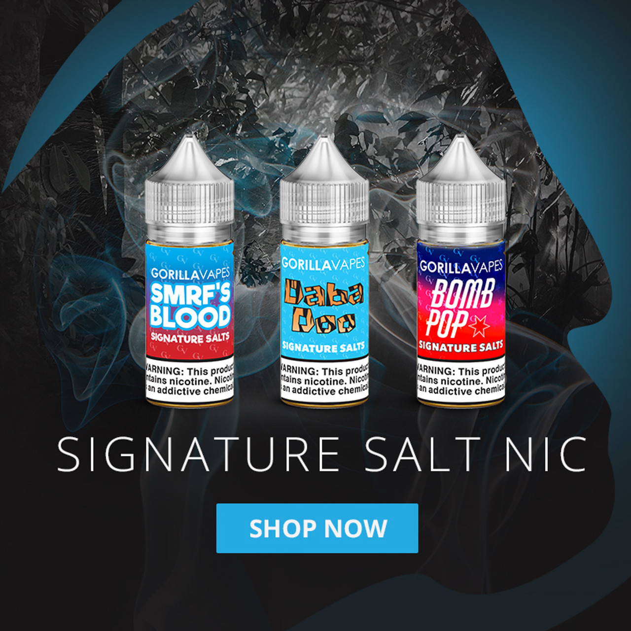 Gorilla Vapes Signature Salt Eliquids