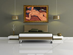 The Nude Sdraiato on the wall