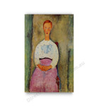 Girl with a Polka Dot Blouse