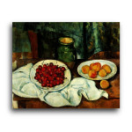 Paul Cezanne | Still life with Plate of Cherries