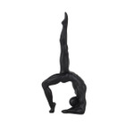 Poly Resin Gymnast Black 1