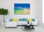 Beach Australia Sunshine Coast Art Print on the wall