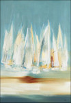 A Day to Sail II Wall Art Print, Lisa Ridgers