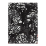 Abstract Calligraphy Ink Wall Art Print