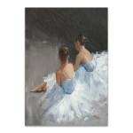 Ballerina Dancers I Wall Art Print