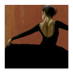 Lady Dancing Samba II Wall Art Print