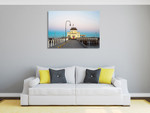 Australia St Kilda Pier Wall Art Print on the wall