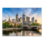 Melbourne Cityscape Wall Art Print