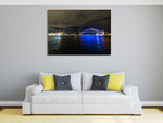 Sydney Harbour Bridge Wall Art Print on the wall