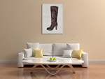 Shoe Fits III Wall Art Print on the wall