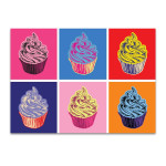 Cupcakes Food Wall Art Print 