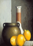 Lemon Still Life Wall Art Print
