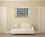 Have the Courage Wall Art Print on the wall