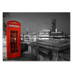 London Red Telephone Box Wall Print
