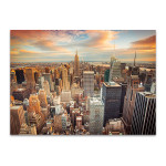 Aerial View of New York City Wall Print