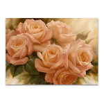 Peach Rose Splendor II Wall Print