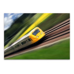 Fast Moving Train I Wall Print