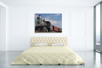 Old Steam Train Wall Art Print on the wall