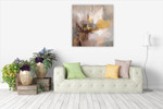 Petals Whisper Wall Art Print  on the wall