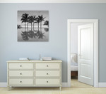 Palm Trees Serenity Wall Art Print on the wall