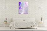 Super Nova Ink Flow Wall Art Print on the wall