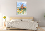Dutch Vignette Wall Art Print on the wall