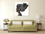 Pure Style Black I Wall Art Print on the wall