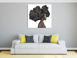 Pure Style Black II Wall Art Print  on the wall