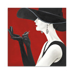 Haute Chapeau Rouge II Wall Art Print