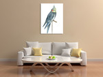 Bird I Wall Art Print on the wall