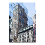 Skyscraper Reflections New York Wall Art Print