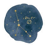 Horoscope Cancer Wall Art Print