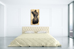 Dress Form Recolor Wall Art Print on the wall