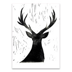 Deer Friend Wall Art Print