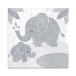 Safari Fun Elephant Wall Art Print