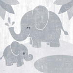 Safari Fun Elephant Wall Art Print