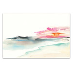 Coastal Sunset Wall Art Print